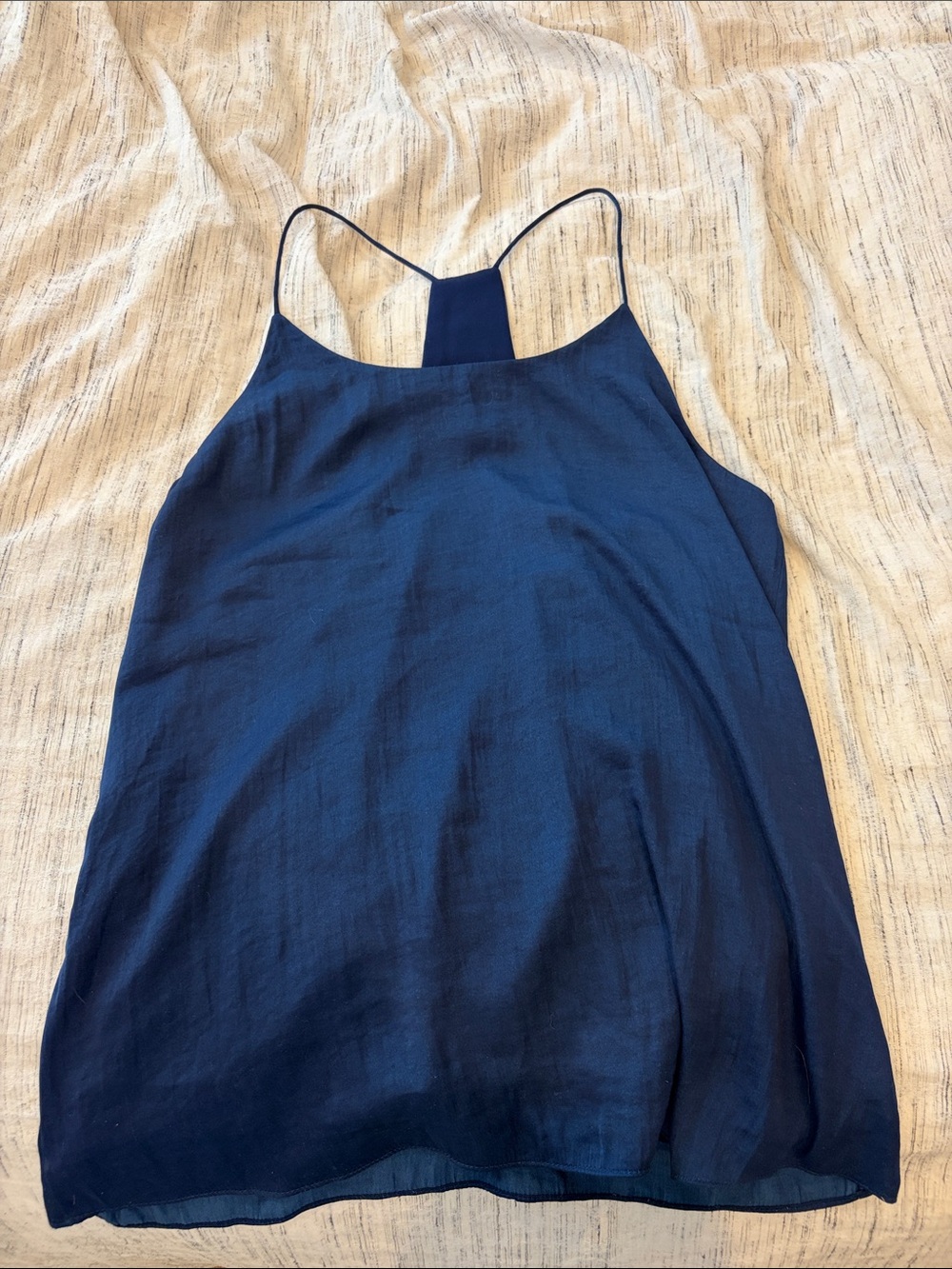 Women’s Navy Sleeveless Cami Top by naked zebra